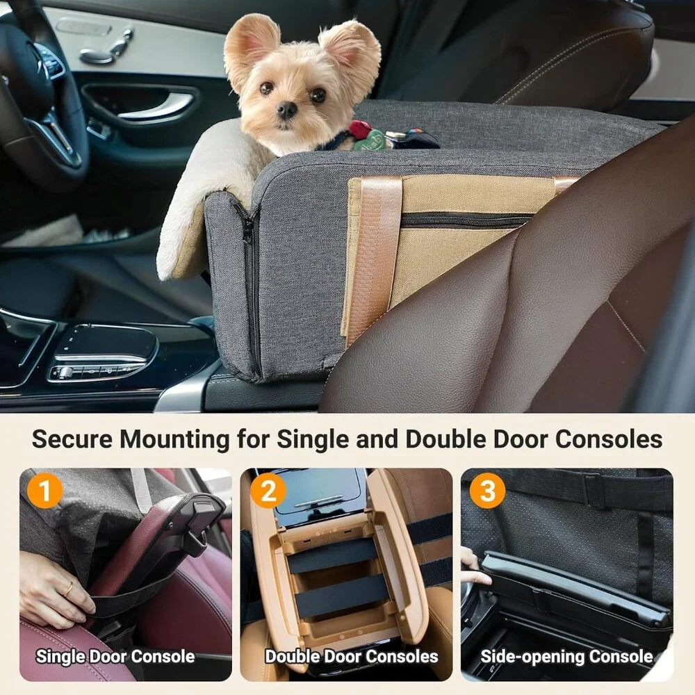 Large Console Dog Car Seat